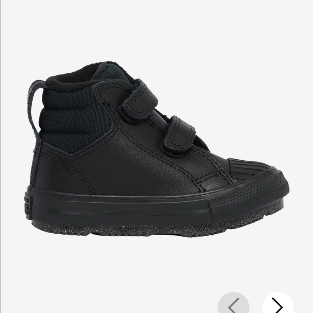 Toddler Converse Black High-Top Sneakers
